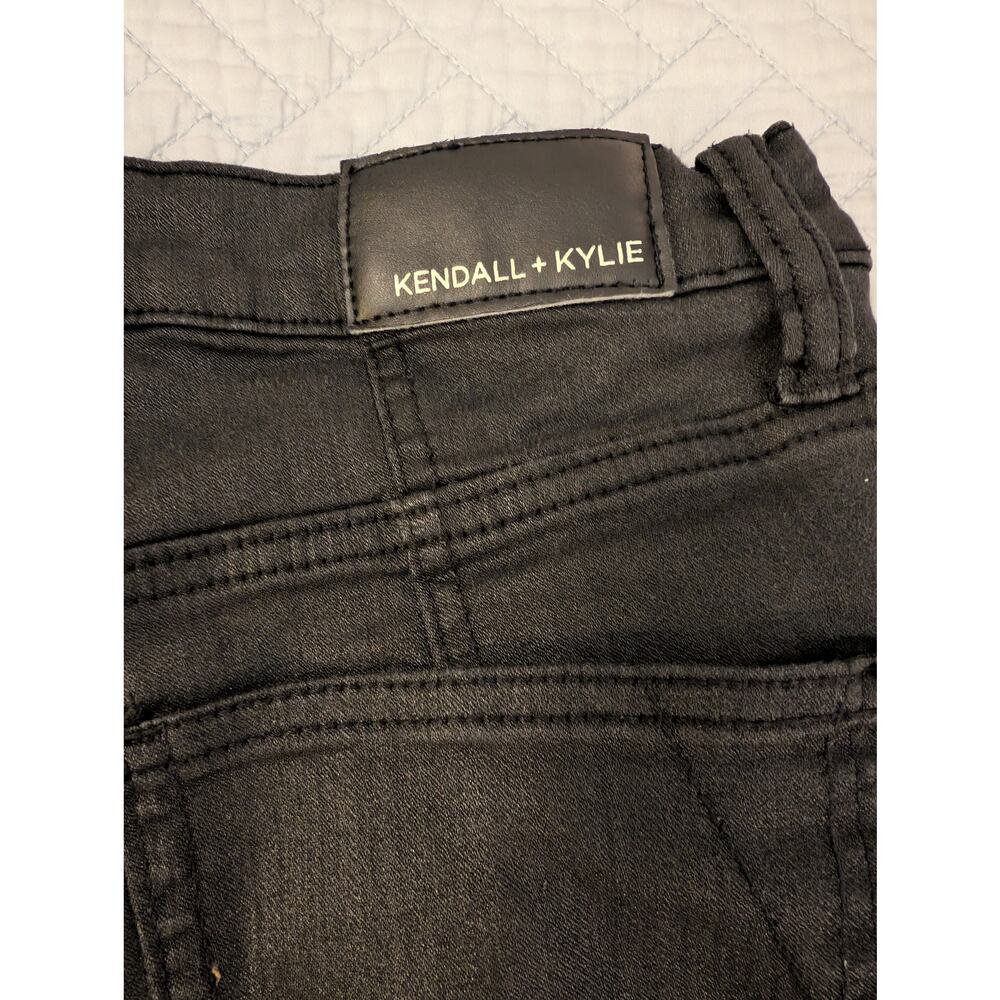 Kendall + Kylie Jeans Women's Size 5 Black The Kontour High Rise (0494)
